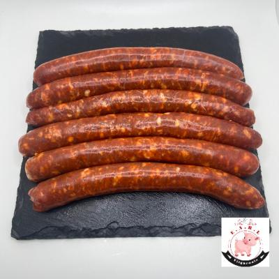 Merguez de porc x6