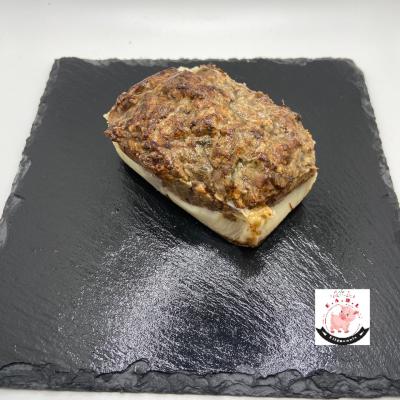 pâté de campagne cuit barquette alu