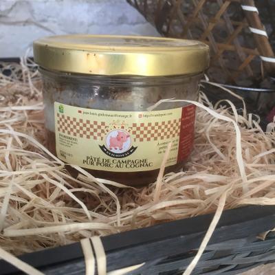 Pâté de campagne au cognac - 300 gr