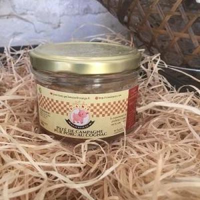 Pâté de campagne au cognac - 180 gr